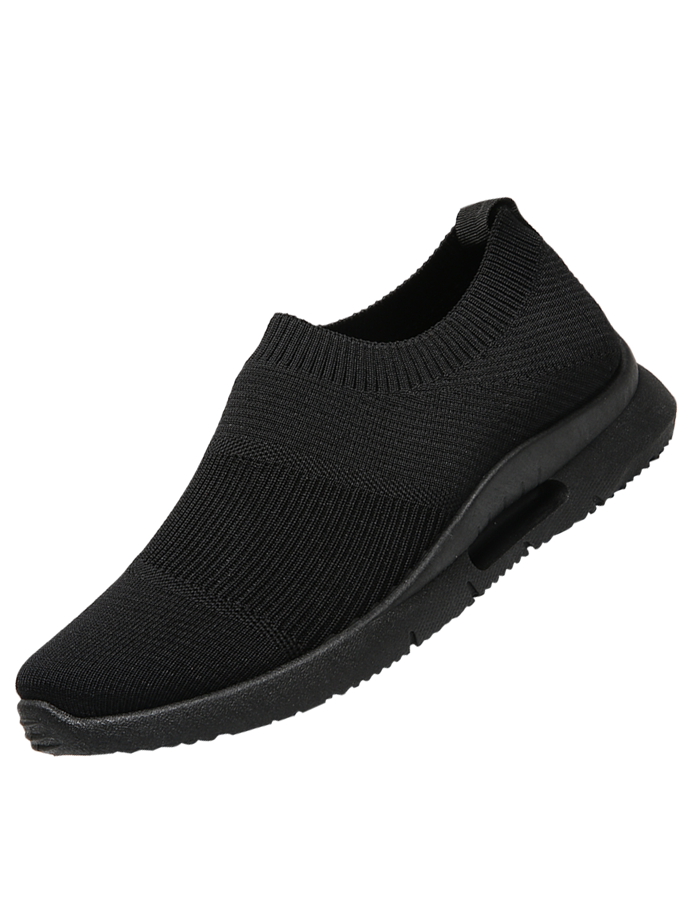 classic outdoor flying woven slip on running shoes details 1
