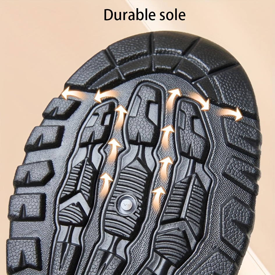 womens solid color fluffy boots slip on thermal lined platform soft sole boots winter plush warm comfy shoes details 7